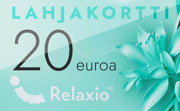 Relaxio hieronta Lahjakortti 20 euroa