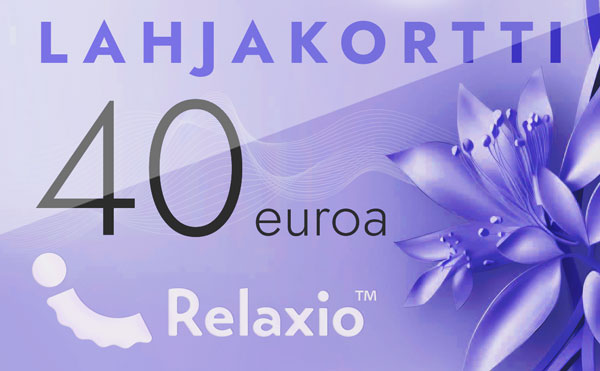 Relaxio hieronta Lahjakortti 40 euroa